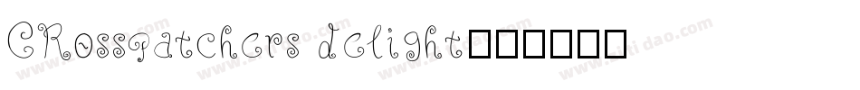 CRosspatchers delight字体转换